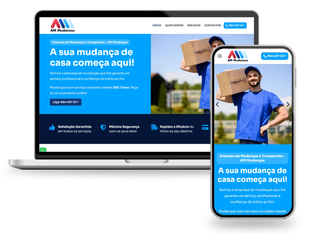 mockup am mudancas