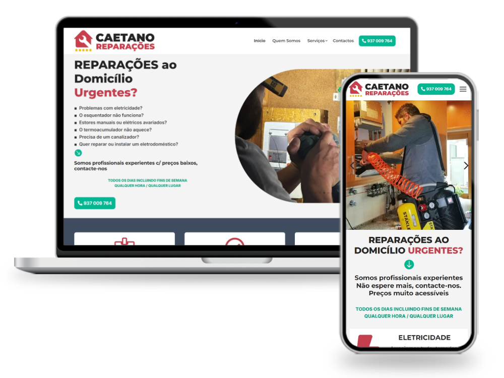 mockup caetano reparações