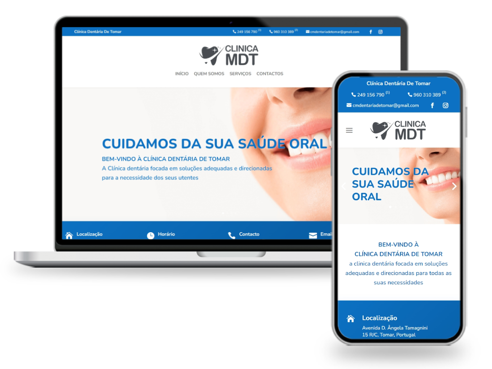 mockup clinica mdt