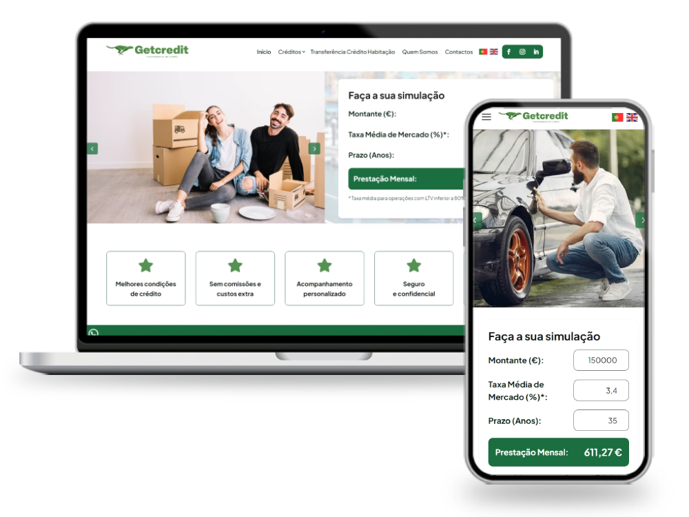 mockup getcredit